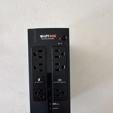 WattBox WB-OVRC-UPS-350-8 350VA 8-Outlet UPS Surge Protector Black picture