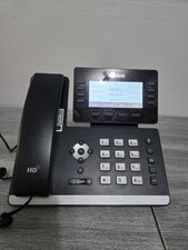 Yealink SIP-T53W 8 Line IP  POE Enabled Device Powers On Needs Power Supply READ picture