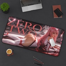 Darling in the Franxx Zero Two Mouse Pad, Extended XXL Desk Mat picture