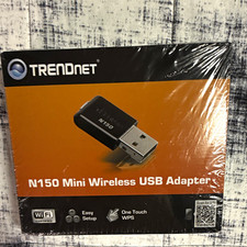 TRENDnet N150 150Mbps Mini Wireless USB 2.0 Adapter TEW-648UB WPS PC picture