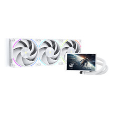 Coolleo ICE Apex Vision PRO 360 WT Water Cooler ICE-REALM-VIS-360-WT picture