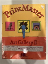 Printmaster Art Galley 2 (Atari 520/1040 ST, Unison World, 1986) New/Sealed picture