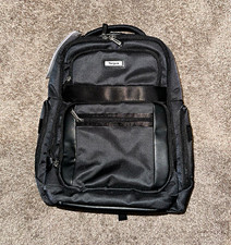 Targus Mobile Elite Checkpoint-Friendly Padded Laptop Backpack Black 15-16
