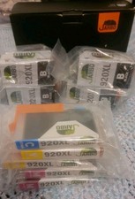 JARBO Compatible Ink Carts Rep HP 920XL High Yield, 3 Blk, 2 Mag, 1 Cyan, 2 Yell picture