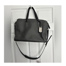 Tumi Gray Solid Briefcase Laptop Bag picture