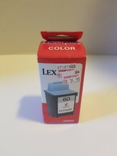 NEW Lexmark #60 Color Ink Cartridge Genuine  picture