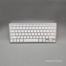Anker A7726 Ultra Compact Slim Wireless Keyboard Silver White QWERTY Standard picture