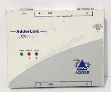 AdderLink XR Silver ALSTX ALSRX KVM Extender Local Remote Control Unit Used picture