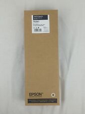 Sealed Genuine Exp.11/2022 Epson T6361 Photo Black Ink Cartridge Pro 7900 9900 picture