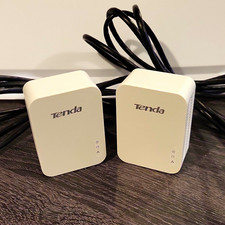 Tenda P9 AV1000 Powerline Adapter Kit 2-Pack Gigabit Ethernet White picture