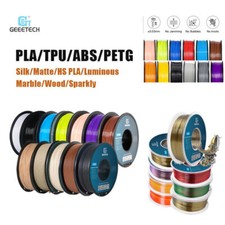 1kg/roll 1.75mm Geetech 3D Printer Filaments PLA/PETG/TPU/ABS/Marble/Silk/Matte picture