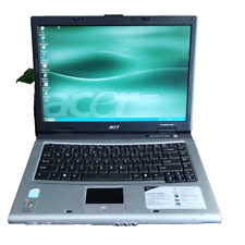 ACER TRAVEL MATE 2420 LAPTOP. TESTED AND POWERS ON W/CARDBUS Adapter, DVD DRIVE picture