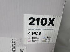 HP 210x Replacement Toner Cartridges 4pk Cyan Magenta Yellow Black picture
