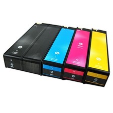 4PK Genuine HP 990X Black & Color Ink Cartridges PageWide Pro 750 dw,772 dw 777z picture