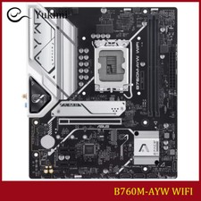FOR ASUS B760M-AYW WIFI DDR5*2 LGA1700 96GB HDMI Intel mATX Ｍotherboard Test OK picture