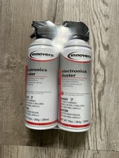Innovera Dust Blower Air Duster Cleaner for Electronics 2-Pack 10oz Cans picture