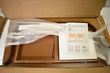 Computer Monitor Desk Assembly Bamboo Wood LQYJZM 82