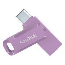 SanDisk Ultra Dual Drive Go 512GB USB Type C Type A Flash Drive Lavender picture