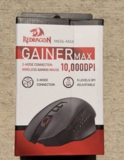 Redragon M656 MAX 3-Mode Wireless Gaming Mouse Rechargeable Black  w/ RGB picture