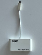 Tripp Lite USB-C to 4K HDMI USB 3 5Gbps Gigabit Ethernet Adapter U444-06N-H4GU-C picture