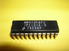 Advanced Micro Devices (AMD) AM9101BPC / P2101A-4 1024-Bit (256 x 4) Static RAM picture