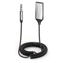 UGREEN Universal Car Bluetooth Mic Audio Receiver for Device  Silver NEW picture
