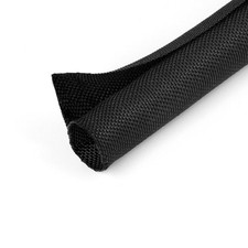 3/8 inch Split Braided Cable Management Sleeve for USB Cable Power Cord Audio... picture