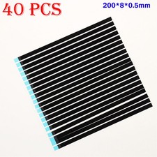 40pcs Pull Tabs Stretch Release Adhesive Strips Tape For Laptop LCD Screen Panel picture