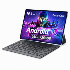 Android 13 Tablet 16GB RAM+256GB ROM Dual Camera 10.1