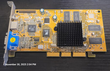 Nvidia  GeForce2 MX 200 32Mb AGP Graphics Card Retro Gaming working #V7B picture
