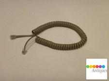 Apple Genuine Beige Keyboard 1’ Coiled Telephone Cable RARE Macintosh Mac picture