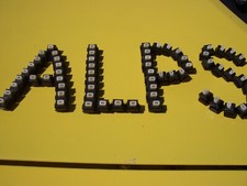 ALPS SKCM CREAM DAMPED TACTILE/CLICKY KEYSWITCHES  LOT-OF-10  $9.50 + $4.75 S/H picture