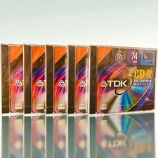 CD Media Lot – 6× TDK CD-R, 1× MITSUI CD-R, 1× CD-R74, 2× Sony CD-RW – Sealed picture