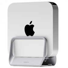 AFOOYO Mac Mini Stand, ABS Vertical Holder - Universal Fit for Mac Mini 2010-202 picture