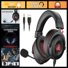 USB Gaming Headset with 7.1 Surround Sound, 50MM Driver for PC - Pro Audio Quali picture