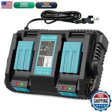 TeenPower 18V Rapid Dual Charger Replacement Makita 18V Battery Charger Station picture