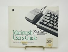 Vintage Apple Macintosh User's Guide for Computers Performa 030-2665-A 1992 picture