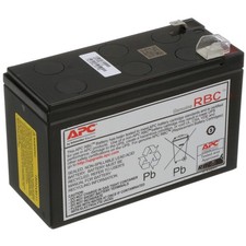 APC RBC UPS Replacement Battery Cartridge Sealed NEW Lead Acid F2 12V Black picture