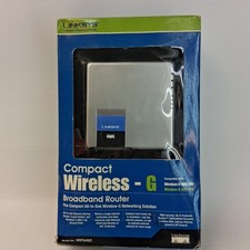 LINKSYS COMPACT WIRELESS G BROADBAND ROUTER MODEL WRT54GC picture