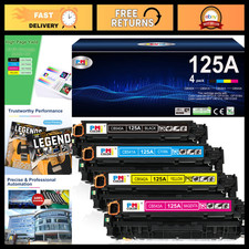 125A Toner Cartridges 4-Pack Compatible for CP1215 CM1312 CP1515n - High Yield picture