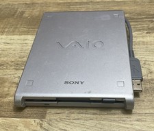 Sony Pcga-Ufd5 Usb Floppy Disk Drive For Vaio External Drive Tested Vgc picture