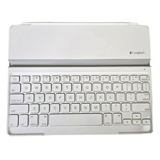Logitech - Y-R0032 - White - Bluetooth Wireless Ultrathin Keyboard Cover picture