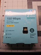 TP-Link TL-WN725N (US) Ver 3.8 150Mbps Wireless N USB Adapter - Brand New picture