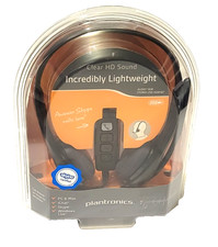 Plantronics Audio 628 Black Stereo USB Headset NEW picture