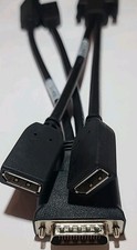 HP DMS-59 to Dual Display Port Adapter Bizlink 635428-001 picture