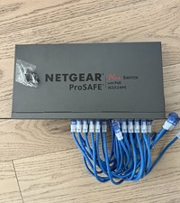NETGEAR ProSafe Plus Switch With PoE JGS524PE With 24 Gigabit Ports picture