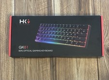 NEW HK Gaming GK61 60% Optical Gaming Keyboard Multicolor Backlit Gaming Edition picture