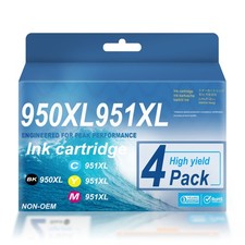 4PK 950XL 951XL Ink Cartridge For OfficeJetPro 8600 8610 8620 8100 picture