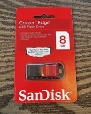 New SanDisk Cruzer Edge USB Compact Slider Flash Drive 8GB picture