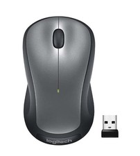 Logitech M310 Wireless Ambidextrous Optical Mouse w/ USB Receiver PC/MAC Silver picture